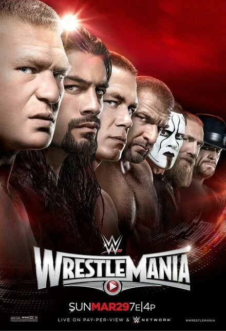 Постер WWE РестлМания 31 2015