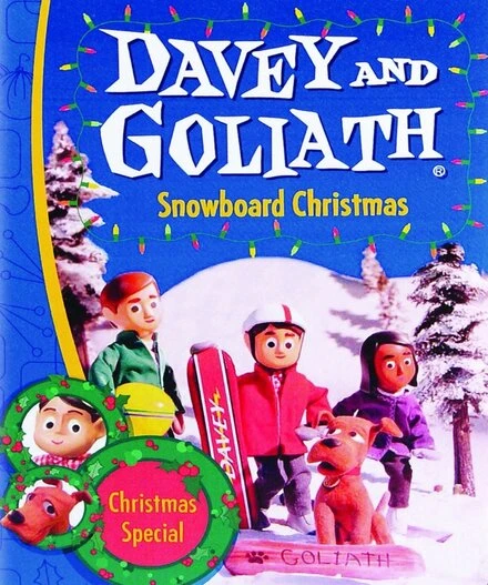 Постер Davey & Goliath's Snowboard Christmas