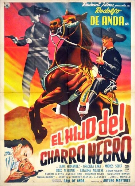Постер El hijo del charro negro