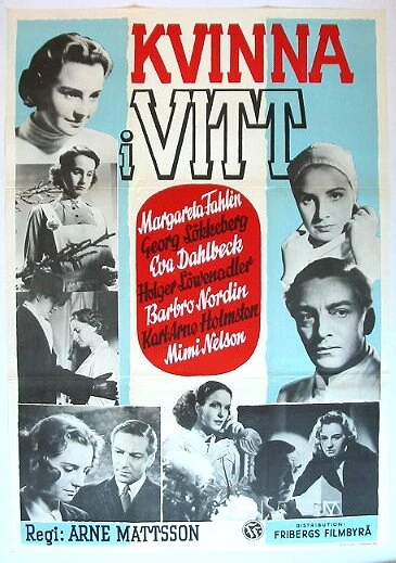 Постер Женщина в белом 1949