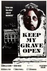 Держите мою могилу открытой 1977 постер