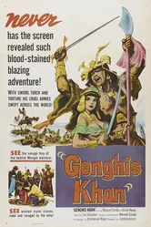 Genghis Khan 1950 постер