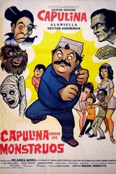 Capulina contra los monstruos постер
