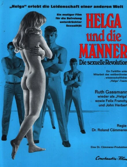 Постер Хельга и мужчины – сексуальная революция 1969