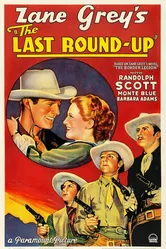 The Last Round-Up 1934 постер
