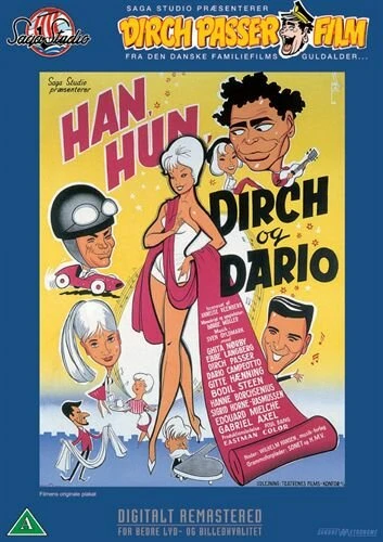 Постер Он, она, Дирк и Дарио 1962