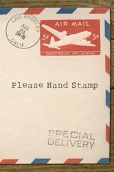 Please Hand Stamp постер