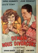 Demain nous divorçons постер