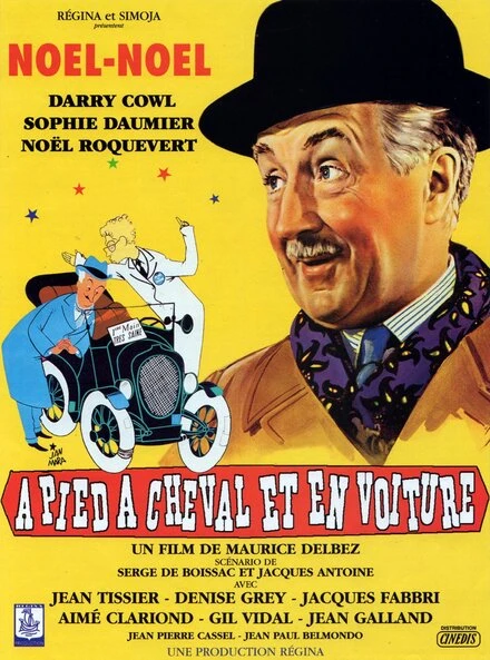 Постер Пешком, верхом и на машине 1957