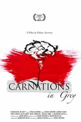 Carnations in Grey постер