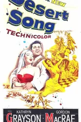 Пустынная песня 1953 постер