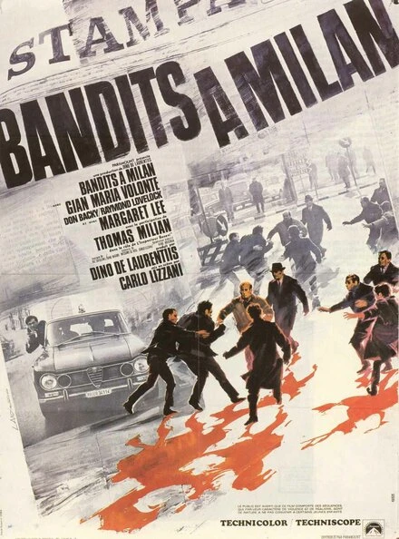 Постер Бандиты в Милане 1968