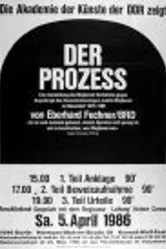Процесс 1984 постер