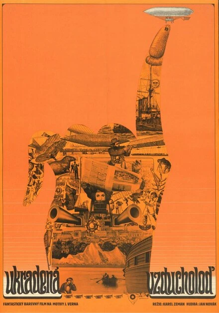 Постер Похищенный дирижабль 1966