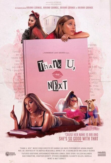 Постер Ariana Grande: Thank U, Next