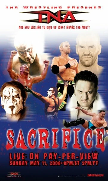 Постер TNA Жертвоприношение 2008