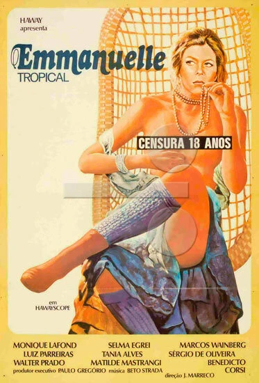 Постер Тропическая Эммануэль 1977