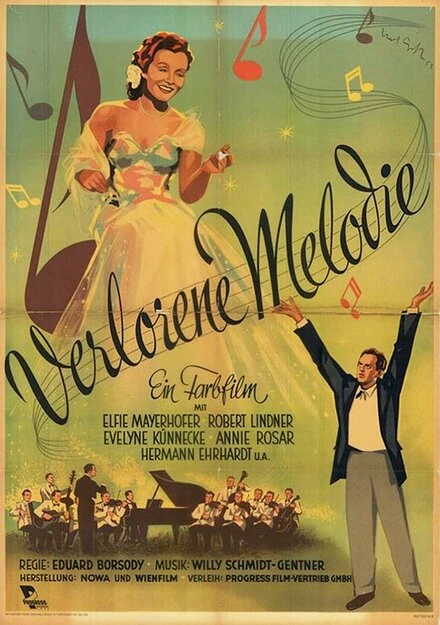 Постер Потерянная мелодия 1952