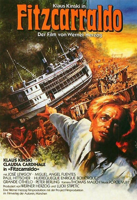 Постер Фицкарральдо 1982