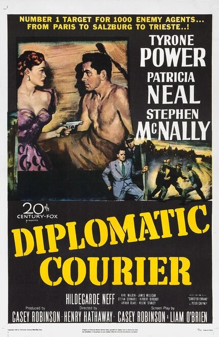 Постер Дипкурьер 1952