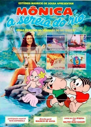 Постер Моника и русалки Рио 1987