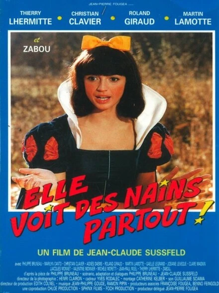 Постер Она видит карликов везде! 1981