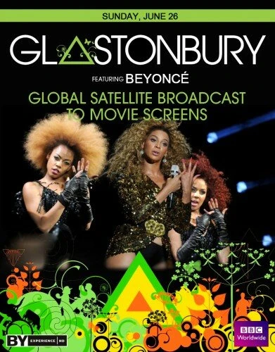 Постер Glastonbury 2011 Beyonce