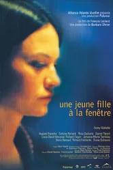 Une jeune fille à la fenêtre постер