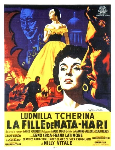 Постер La figlia di Mata Hari