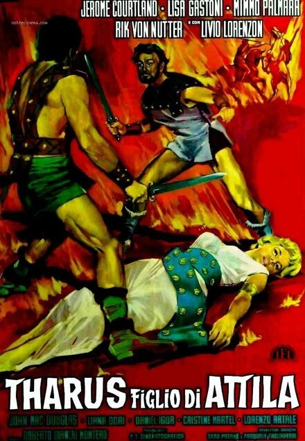 Постер Тарус, сын Аттилы 1962