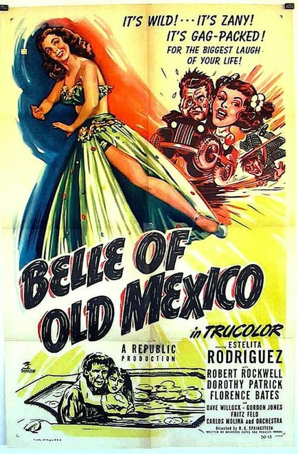 Постер Belle of Old Mexico