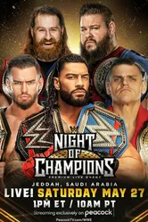 WWE Ночь чемпионов 2023 постер