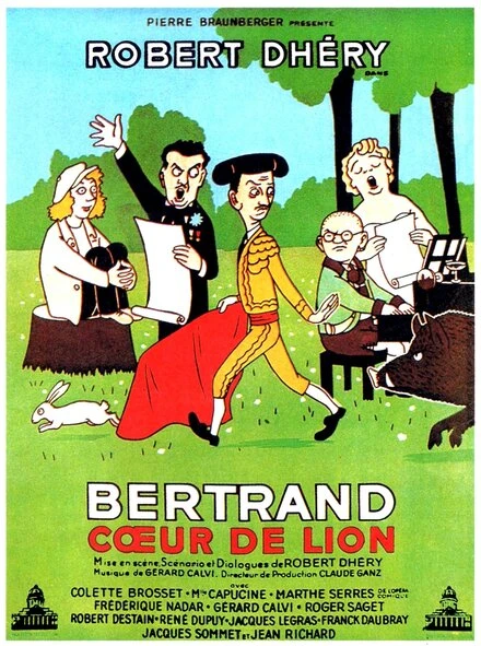 Постер Бертран Львиное Сердце 1951
