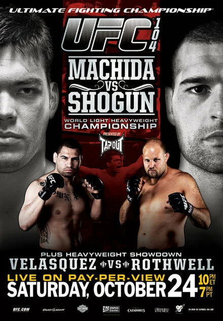 Постер UFC 104: Machida vs. Shogun