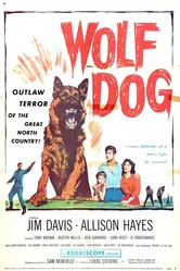 Wolf Dog 1958 постер