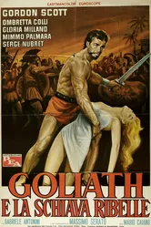Goliath e la schiava ribelle постер
