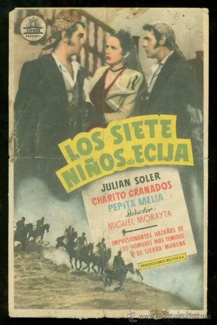 Постер Los siete niños de Écija
