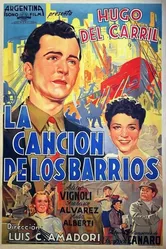 La canción de los barrios постер