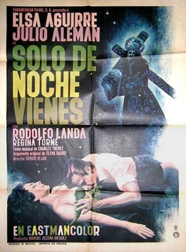 Постер Solo de noche vienes