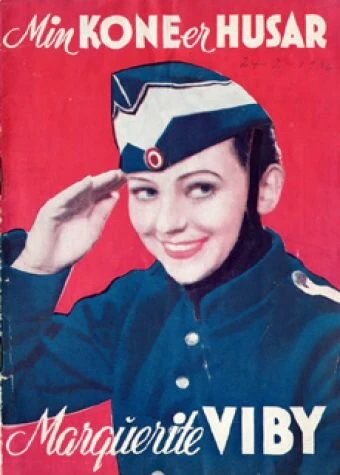 Постер Моя жена – гусар 1935