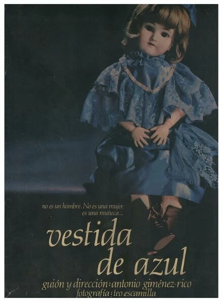 Постер Одетый в синий 1983
