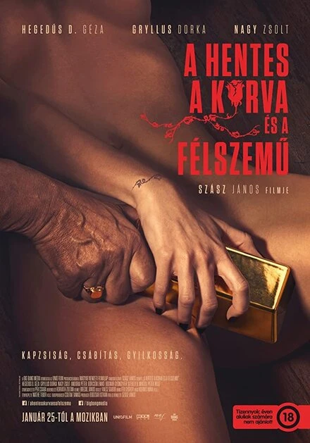Постер A hentes, a kurva és a félszemü