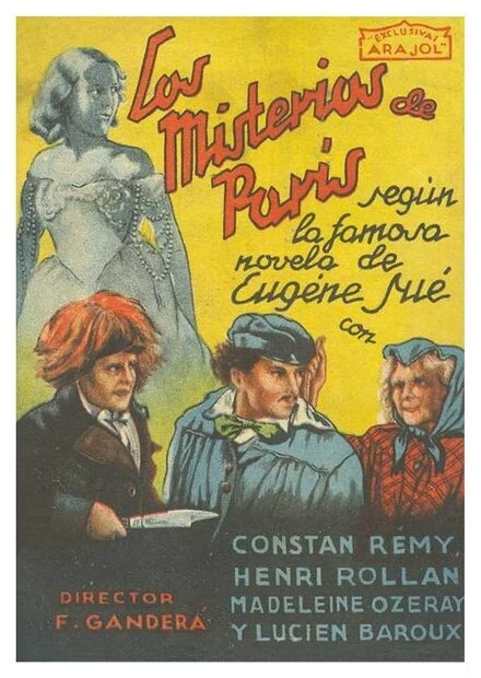 Постер Парижские тайны 1935