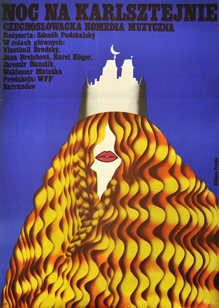 Постер Ночь на Карлштейне 1974