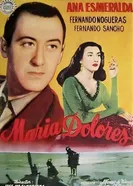 Мария Долорес 1953 постер