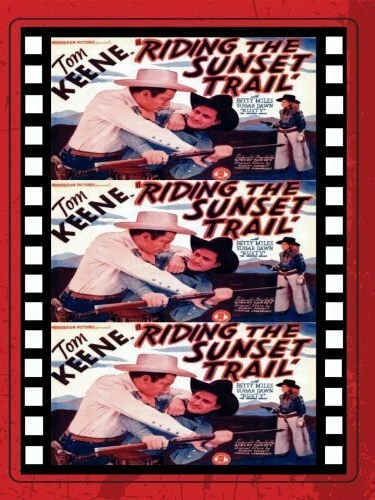 Постер Riding the Sunset Trail