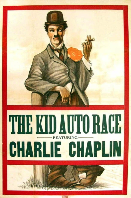Постер Детские автомобильные гонки 1914