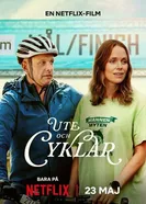 Ute och cyklar постер