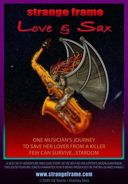 Постер Strange Frame: Love & Sax
