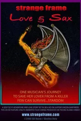 Strange Frame: Love & Sax постер